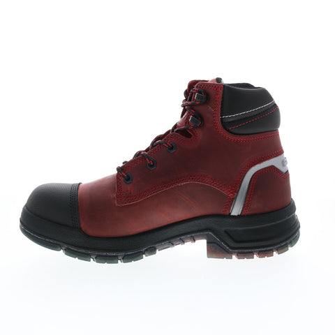 Wolverine Ram Trucks x Rebel 6 IN CM W080048 Mens Red Leather Work Boots