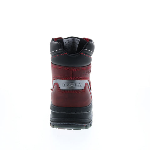 Wolverine Ram Trucks Collection Tradesman Safety Toe Mens Red Wide Boots