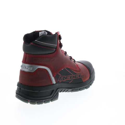 Wolverine Ram Trucks Collection Tradesman Safety Toe Mens Red Wide Boots
