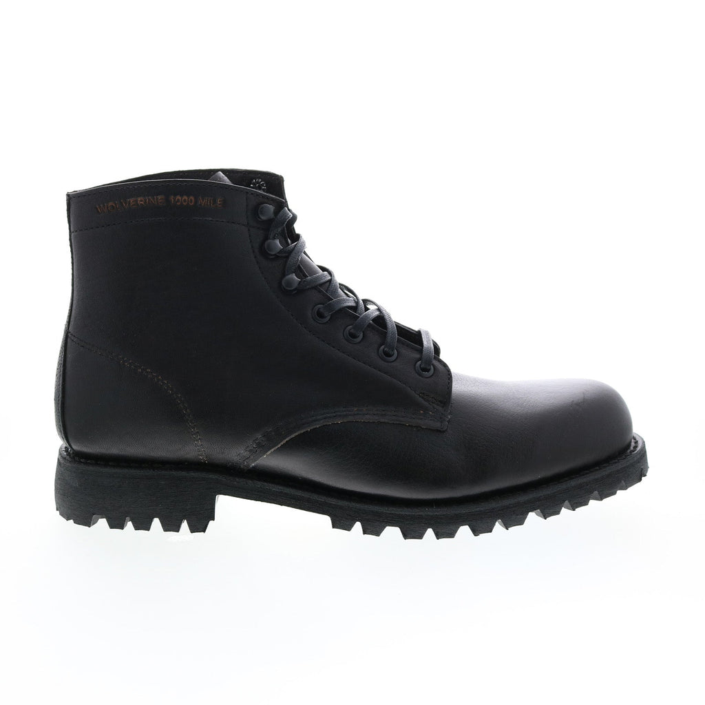 Wolverine 1000 Mile Ram Trucks Collection Mens Black Casual Dress Boot