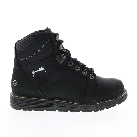 Wolverine Metallica Scholars x Hellcat Wedge 6 Mens Black Work Boots