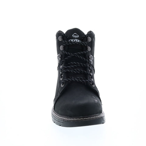 Wolverine Metallica Scholars x Hellcat Wedge 6 Mens Black Work Boots