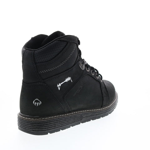 Wolverine Metallica Scholars x Hellcat Wedge 6 Mens Black Work Boots