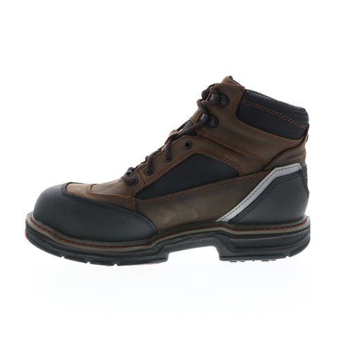 Wolverine Overman Waterproof Carbonmax 6" W10483 Mens Brown Wide Work Boots