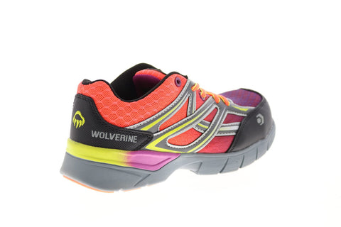 Wolverine Jetstream Safety W10693 Womens Purple Work Boots Shoes 