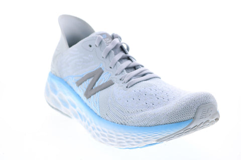 New Balance 1080V10 W1080G10 Womens Gray Mesh Athletic Running Shoes