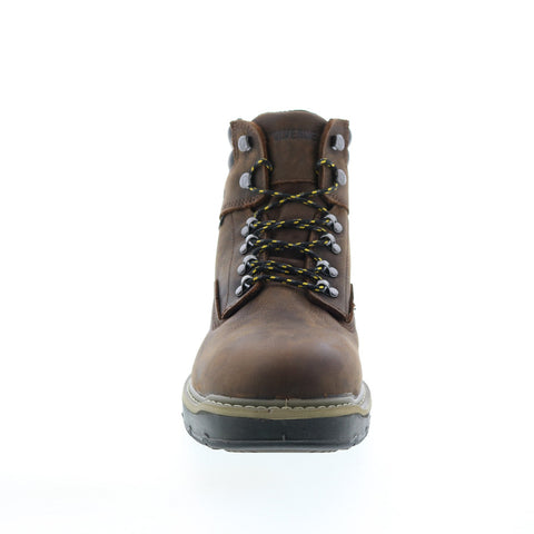 Wolverine Bandit Lo Waterproof 6" W10862 Mens Brown Wide Leather Work Boots
