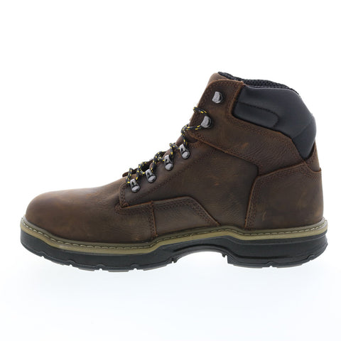 Wolverine Bandit Lo Waterproof 6" W10862 Mens Brown Wide Leather Work Boots