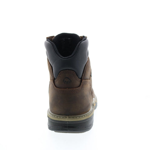 Wolverine Bandit Lo Waterproof 6" W10862 Mens Brown Wide Leather Work Boots