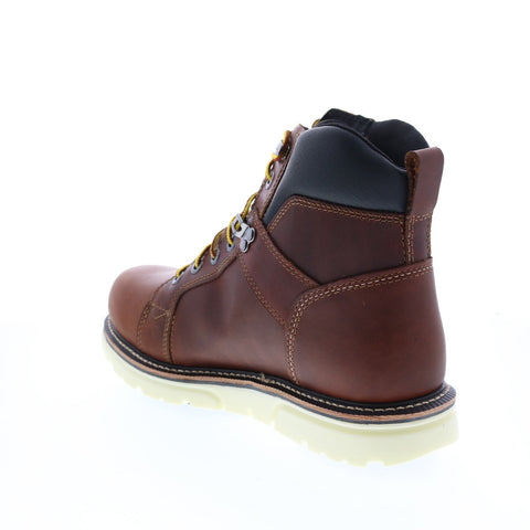 Wolverine I-90 Wedge Durashocks 6" Wedge W10888 Mens Brown Wide Work Boots