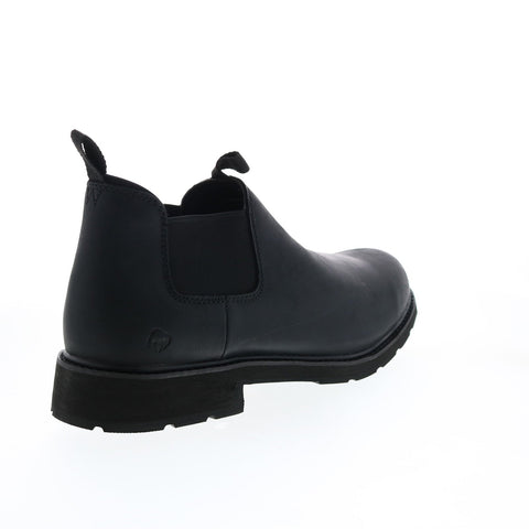 Wolverine Rancher Romeo Waterproof Mens Gray Wide Leather Chelsea Boots