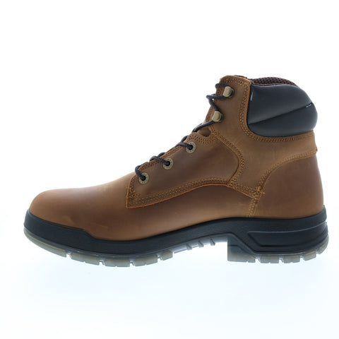 Wolverine Ramparts USA 6" Waterproof+ W190019 Mens Brown Wide Leather Work Boots
