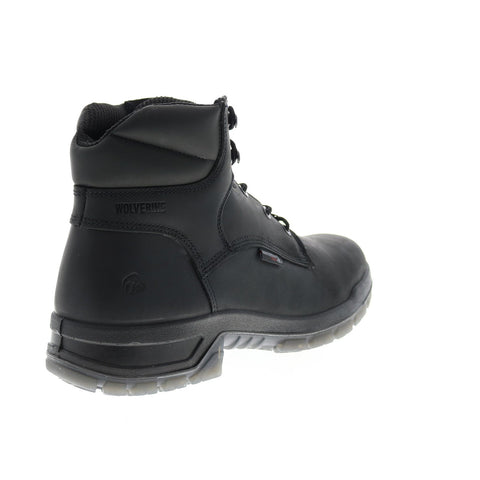 Wolverine Ramparts Carbonmax 6" W191047 Mens Black Leather Lace Up Work Boots
