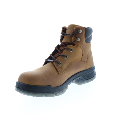 Wolverine Ramparts Usa Ds Wp Cm 6" W191049 Mens Brown Wide Work Boots