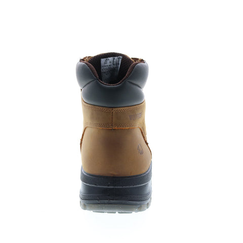 Wolverine Ramparts Usa Ds Wp Cm 6" W191049 Mens Brown Wide Work Boots