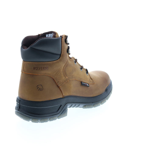 Wolverine Ramparts Usa Ds Wp Cm 6" W191049 Mens Brown Wide Work Boots
