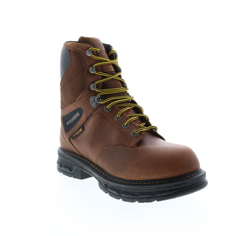 Wolverine Hellcat 8 W200065 Mens Brown Leather Lace Up Work Boots