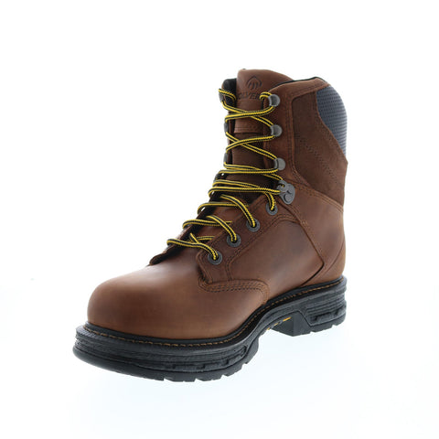 Wolverine Hellcat 8 W200065 Mens Brown Leather Lace Up Work Boots