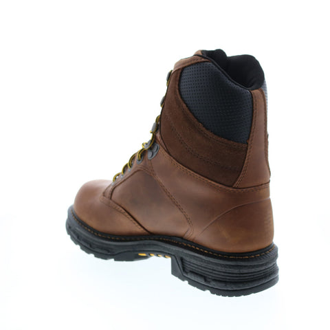 Wolverine Hellcat 8 W200065 Mens Brown Leather Lace Up Work Boots