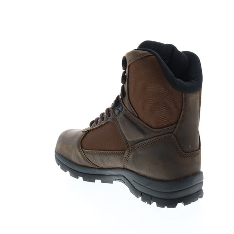 Wolverine Manistee 8" W200080  Mens Brown Leather Lace Up Work Boots
