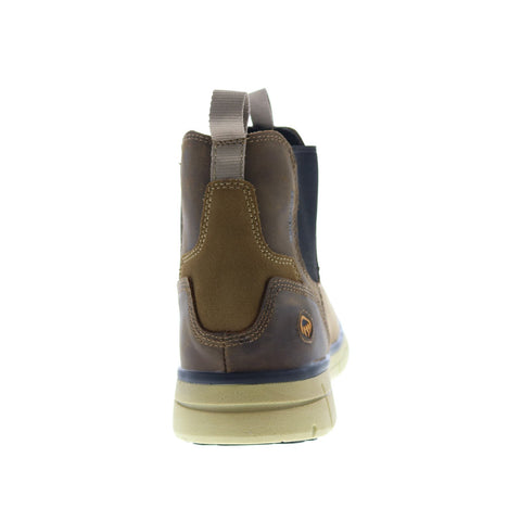 Wolverine Rigger Romeo Work Boot W200124 Mens Brown Leather Work Boots 