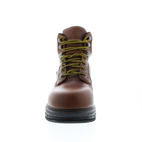 Wolverine Hellcat Ultraspring Waterproof 6" Mens Brown Wide Work Boots