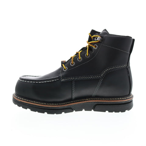 Wolverine I-90 Wedge MT WP Carbonmax 6" W201095 Mens Black Leather Work Boots