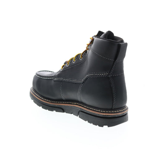 Wolverine I-90 Wedge MT WP Carbonmax 6" W201095 Mens Black Leather Work Boots