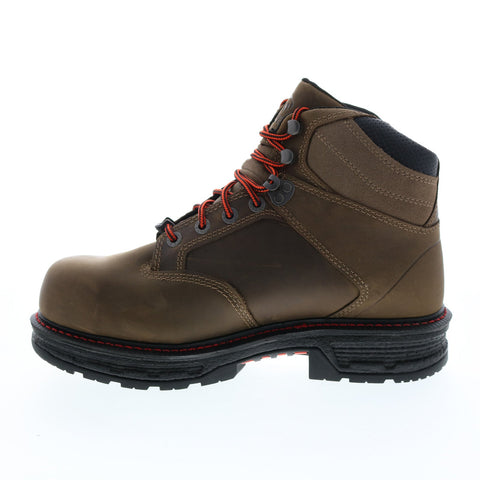 Wolverine Hellcat 6" CM W201174 Mens Brown Leather Lace Up Work Boots