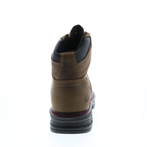 Wolverine Hellcat 6" CM W201174 Mens Brown Leather Lace Up Work Boots