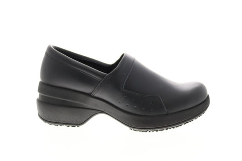 Wolverine Xpedite A-Line W20518 Womens Black Leather Slip On Work Boots 