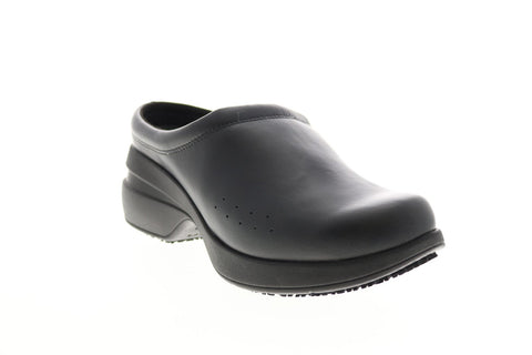Wolverine Xpedite Clog W20520 Womens Black Leather Slip On Work Boots 