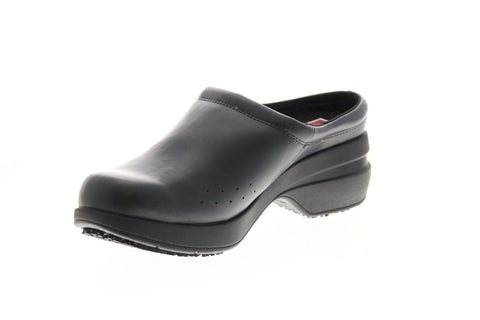 Wolverine Xpedite Clog W20520 Womens Black Leather Slip On Work Boots 