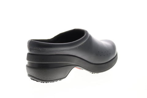 Wolverine Xpedite Clog W20520 Womens Black Leather Slip On Work Boots 