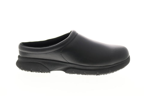 Wolverine Serve SR W20524 Womens Black Leather Slip On Work Boots 