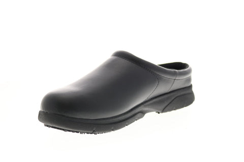 Wolverine Serve SR W20524 Womens Black Leather Slip On Work Boots 