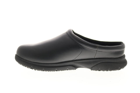 Wolverine Serve SR W20524 Womens Black Leather Slip On Work Boots 