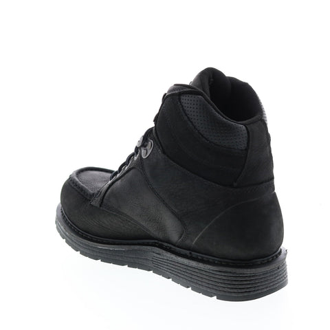 Wolverine Hellcat Ultraspring Moc Toe Wedge Wp 6" Mens Black Work Boots