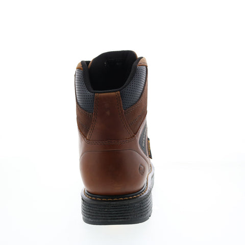 Wolverine Hellcat Wedge 6" Moc Toe Ultraspring Mens Brown Wide Work Boots