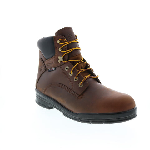 Wolverine Durashocks Slip Resistant 6" W210048 Mens Brown Wide Work Boots