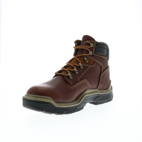 Wolverine Raider Durashocks 6" W210057-230 Mens Brown Leather Work Boots