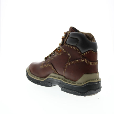 Wolverine Raider Durashocks 6" W210057-230 Mens Brown Leather Work Boots