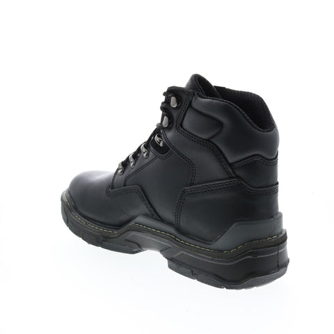 Wolverine Raider Durashocks 6" W210058 Mens Black Leather Work Boots