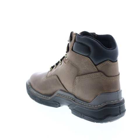 Wolverine Raider Durashocks 6" W210059 Mens Gray Leather Lace Up Work Boots