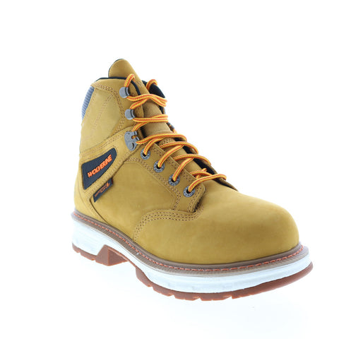 Wolverine Hellcat Ultraspring 6" W210076 Mens Brown Nubuck Work Boots
