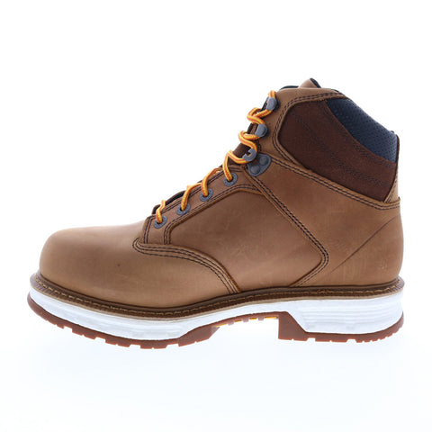 Wolverine Hellcat Ultraspring 6" W210077 Mens Brown Wide Leather Work Boots