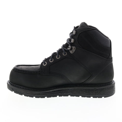 Wolverine Hellcat Wedge Moc Toe Ultraspring Carbonmax 6" Mens Black Boots