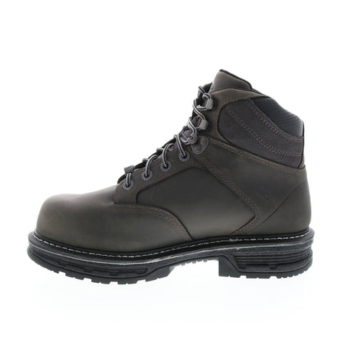 Wolverine Hellcat 6" W211093 Mens Gray Leather Lace Up Work Boots