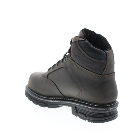 Wolverine Hellcat 6" W211093 Mens Gray Leather Lace Up Work Boots