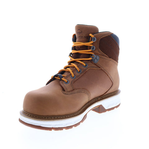 Wolverine Hellcat 6'' Ultraspring CM 6'' W211094 Mens Brown Wide Work Boots